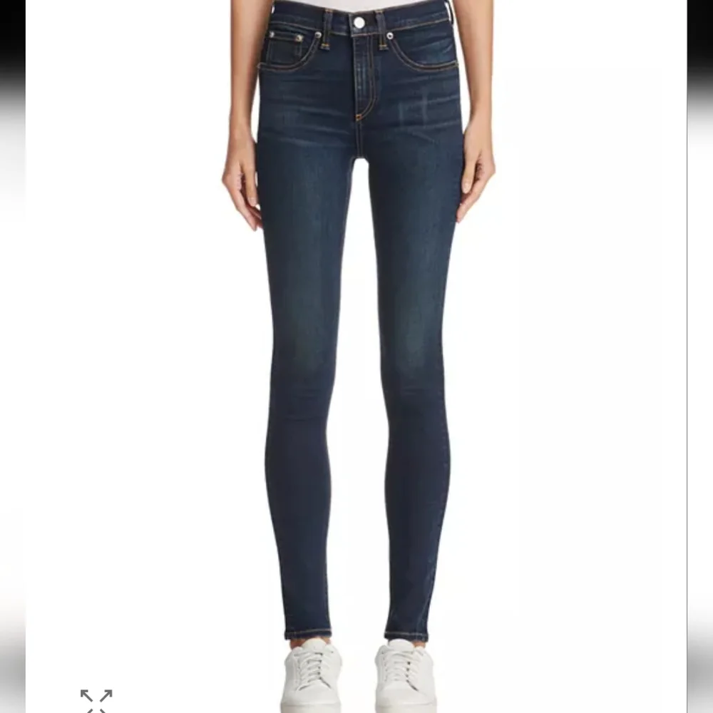 Rag & Bone women's High Rise Skinny Bedford‎ blue denim jeans